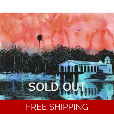 Print "Boathouse of Fairmount Park" Giclee